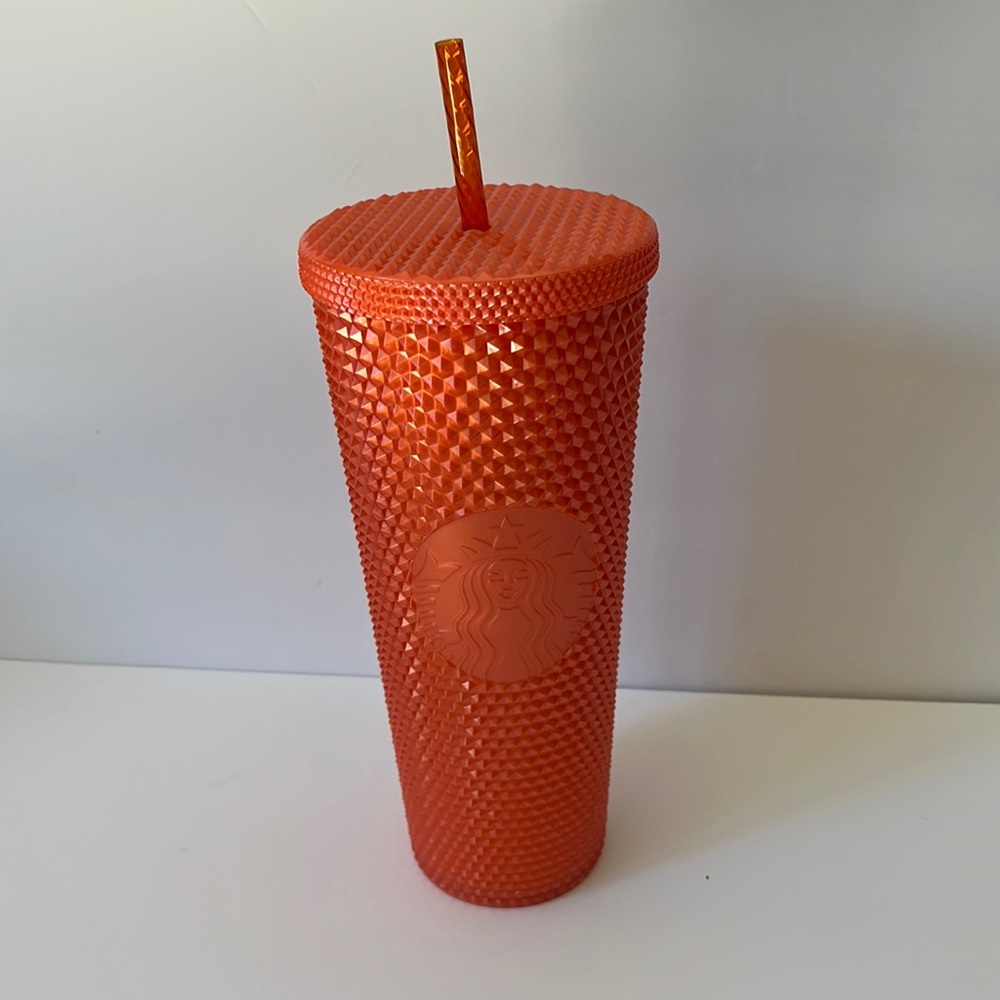 Starbucks Orange Bling Fall 2022 Cup 24 oz.